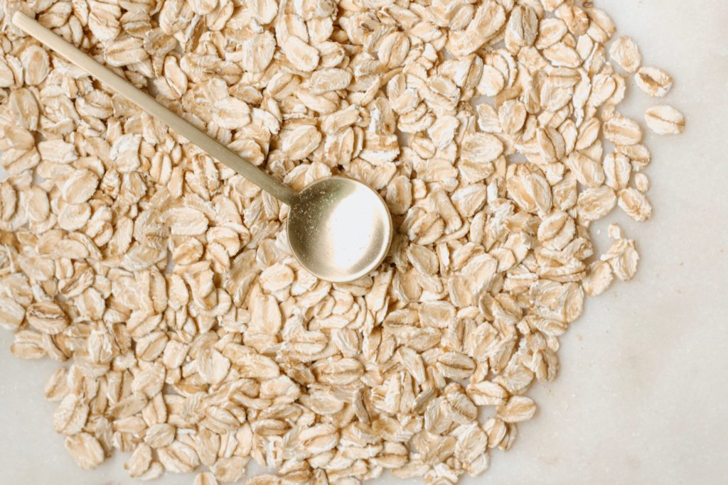 Oats for oat milk. Photo by Melissa di Rocco on Unsplash 