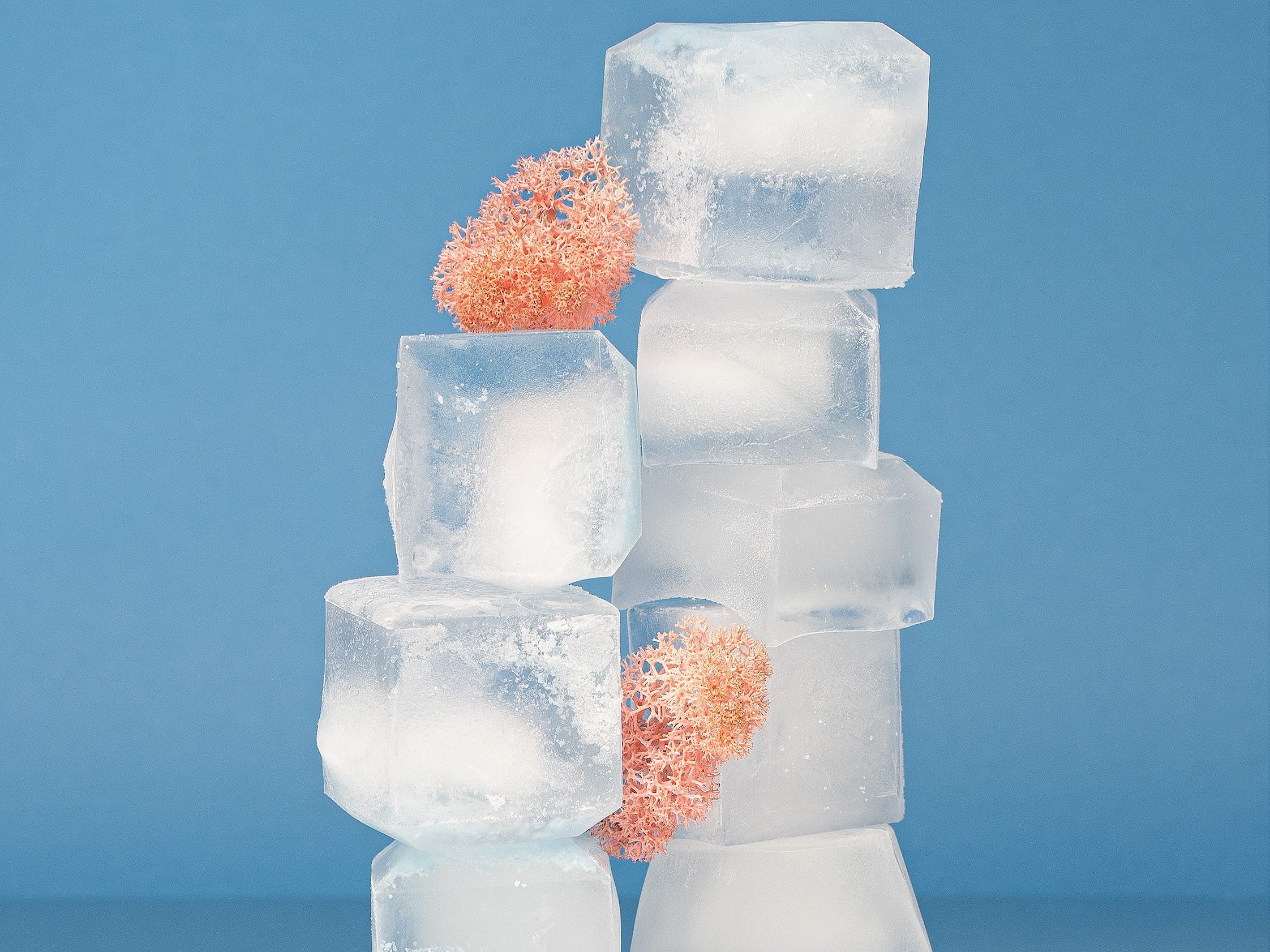 ice cubes for ice facial