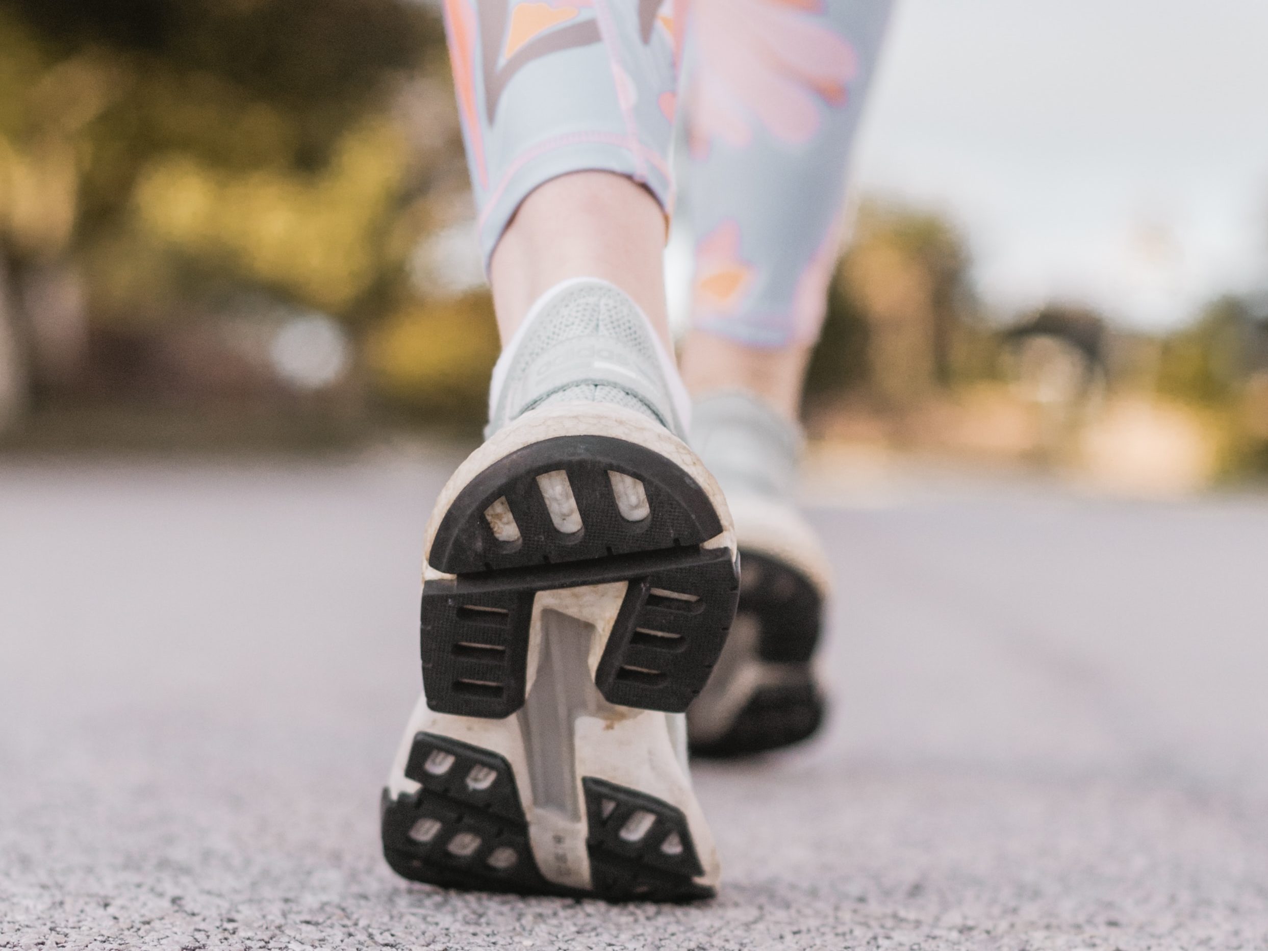 image of a person walking, 10,000 steps a day